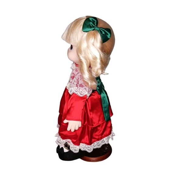Precious Moments 16" Christmas Doll MELISSA Amway Exclusive Limited 4000 Box COA - Picture 3 of 8